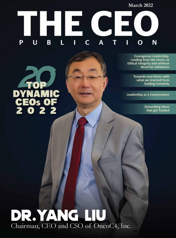 Dr. Yang Liu Acknowledged as Top 20 Dynamic CEOs of 2022